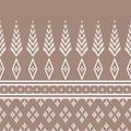 Thai silk fabric vector pattern